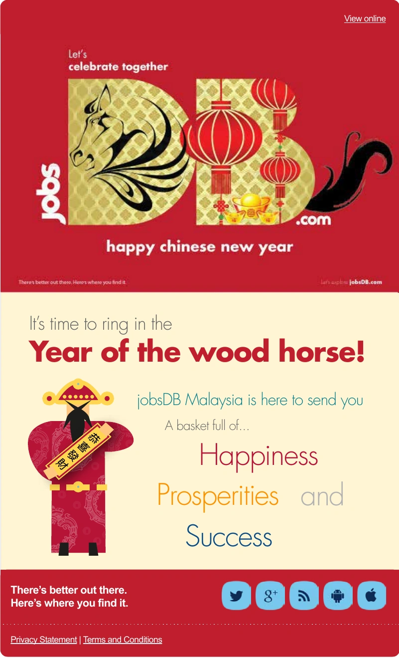 jobsDB email framework: SEEK Asia / Email layouts