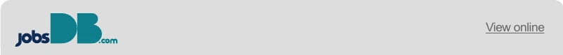 Original general-purpose email header in grey with coloured jobsDB wordmark
