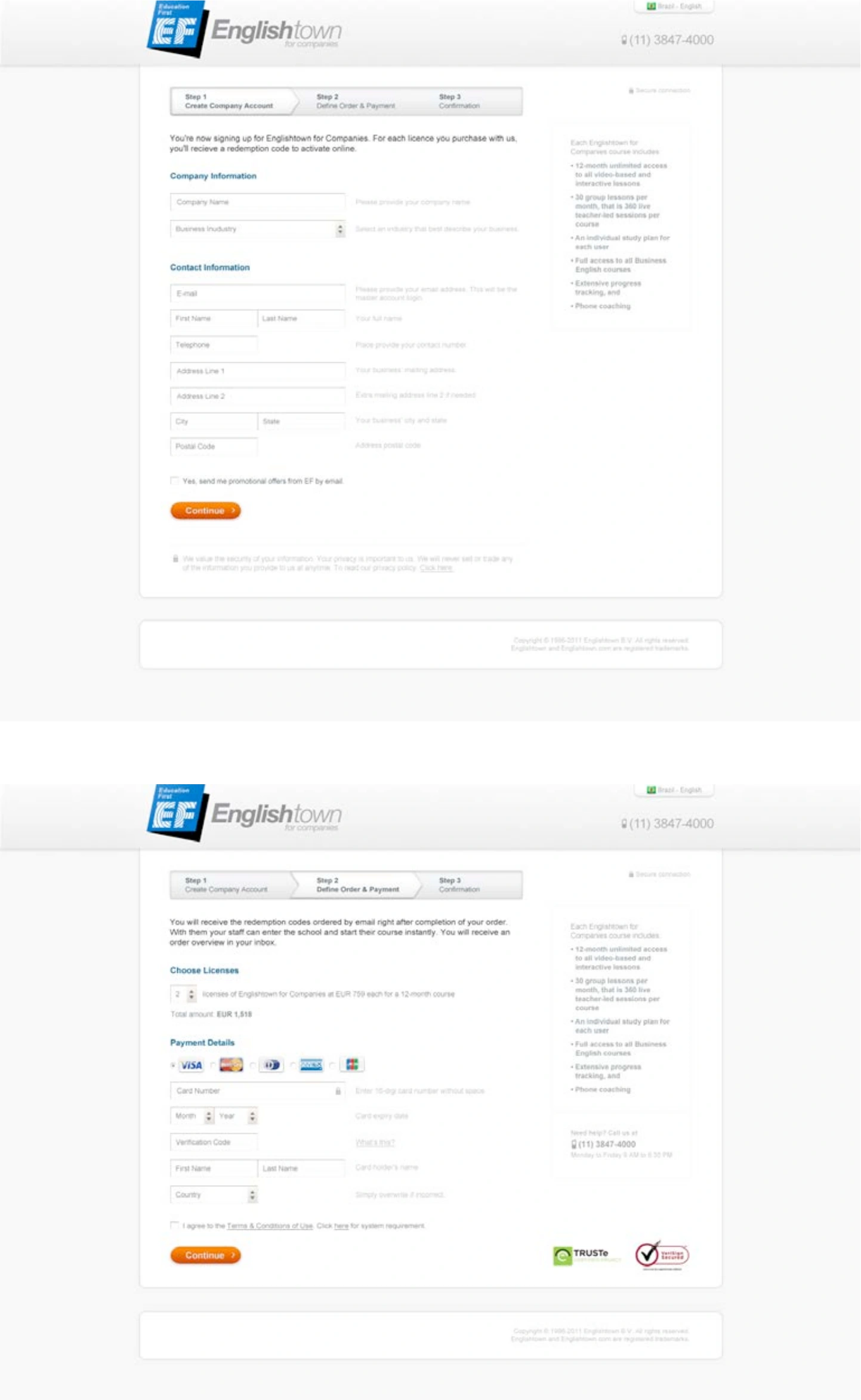 Englishtown Corporate Solutions: EF / Corporate website, view 6 of 6